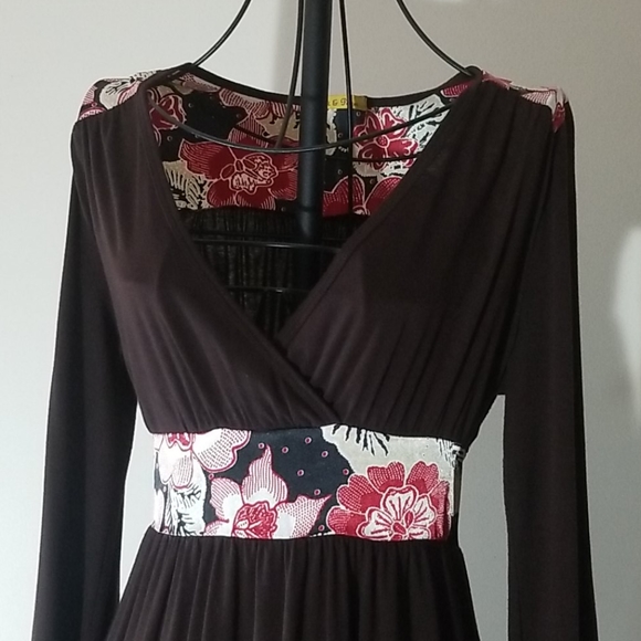 Bohemian wrap dress - Picture 2 of 6